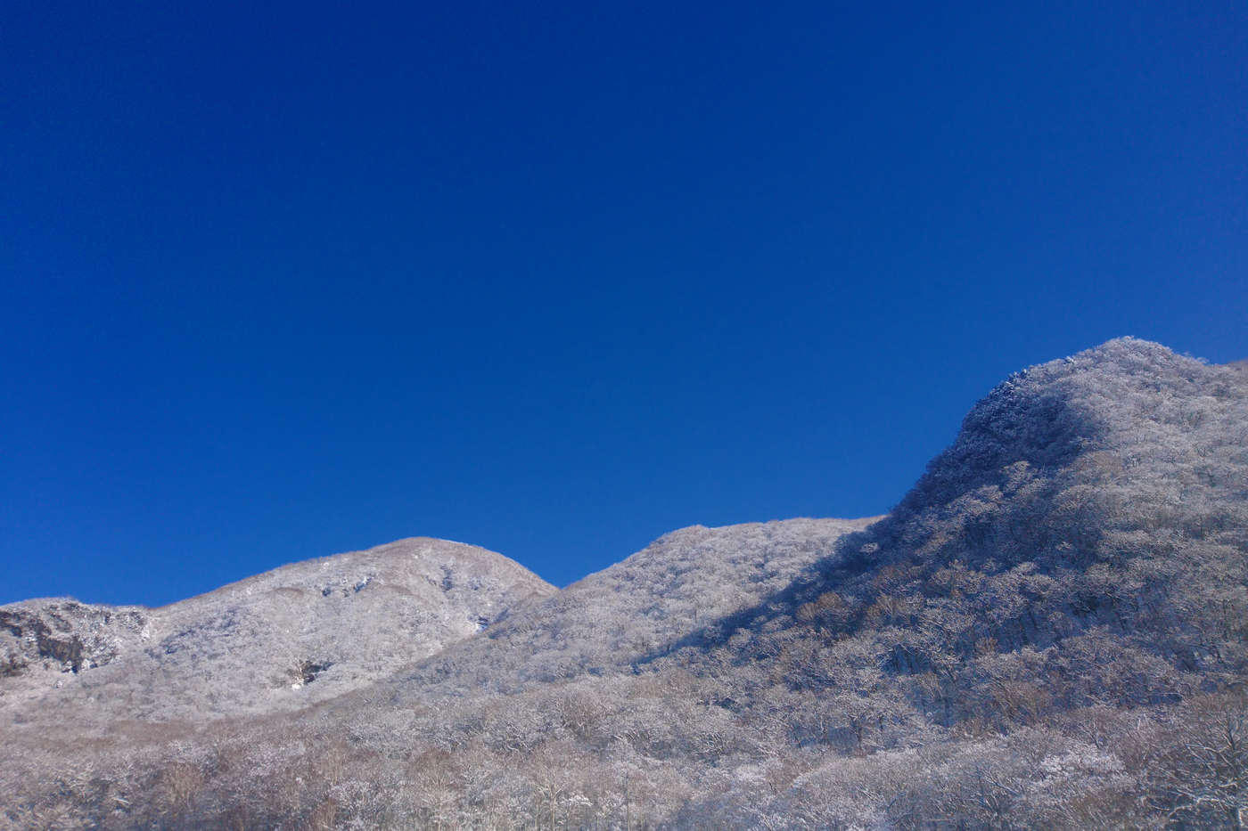 冬　赤城山